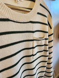 Green Stripe Sweater