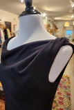 Asymmetrical Black Dress