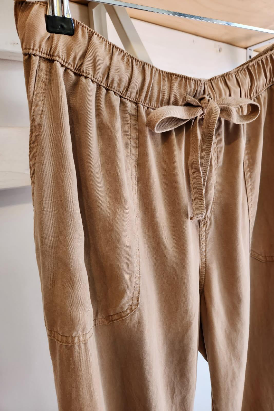 Straight Leg Tencel Pants