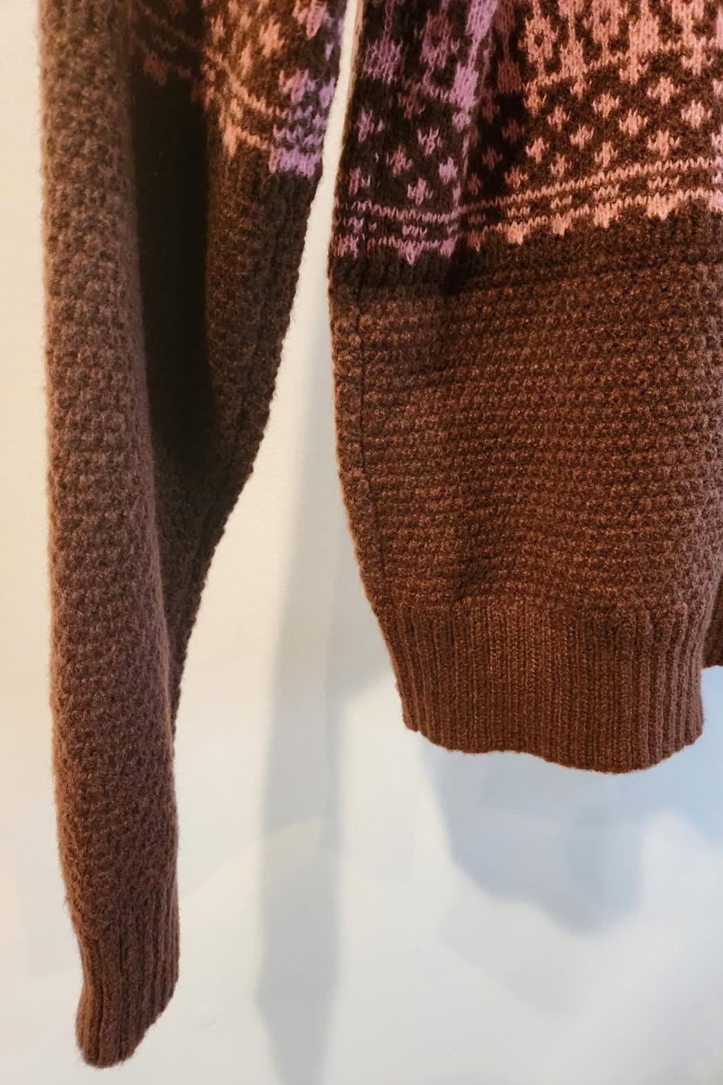 Geo Star Pattern Sweater