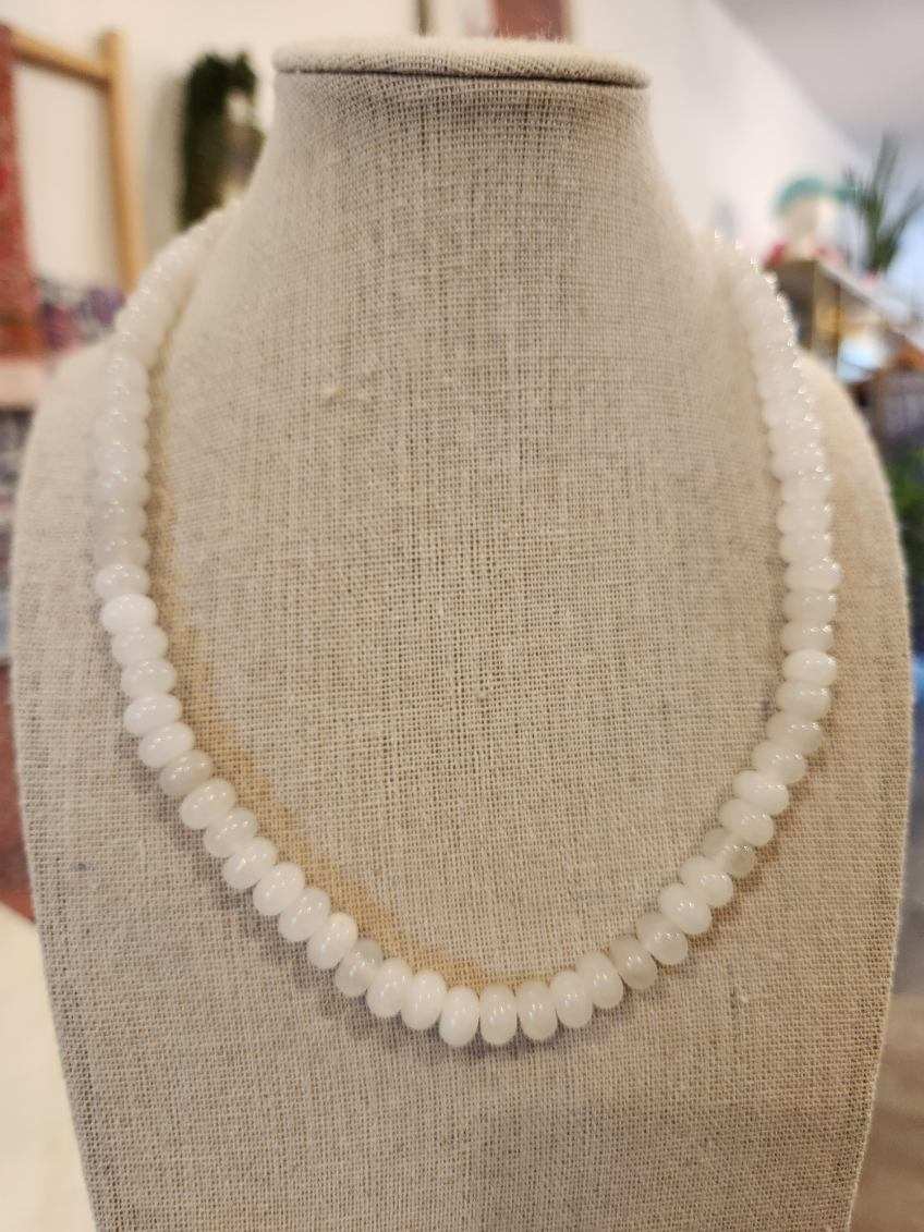 Natural Stone Beaded Necklace
