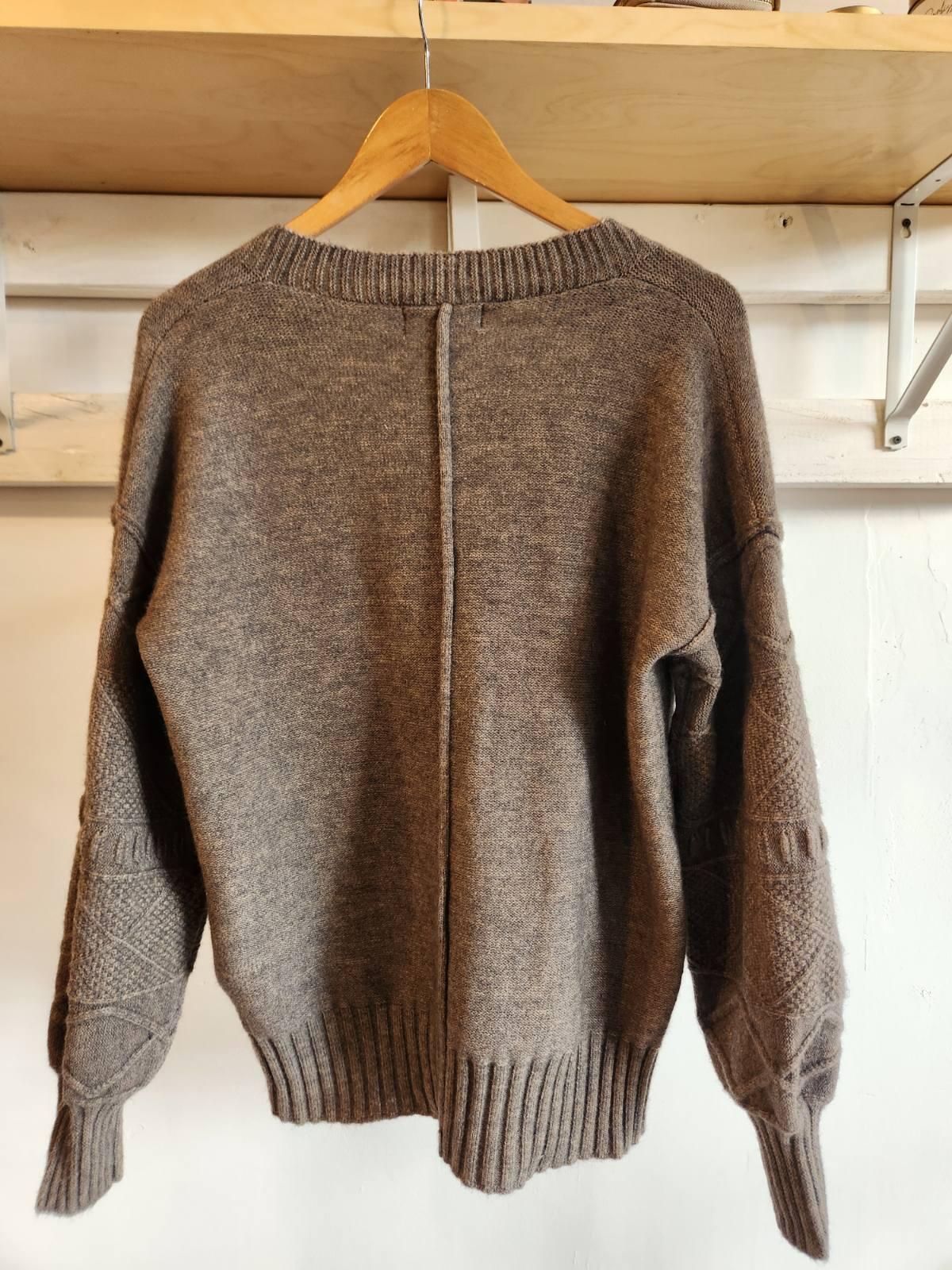 Textured Grandpa Cardigan