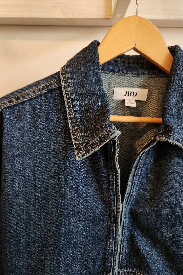Denim Bomber Jacket