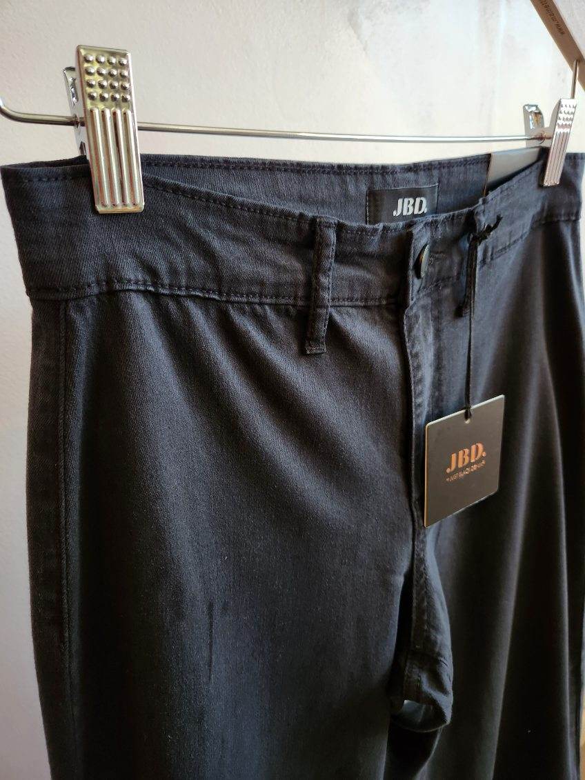 Black Stretch Twill Trouser