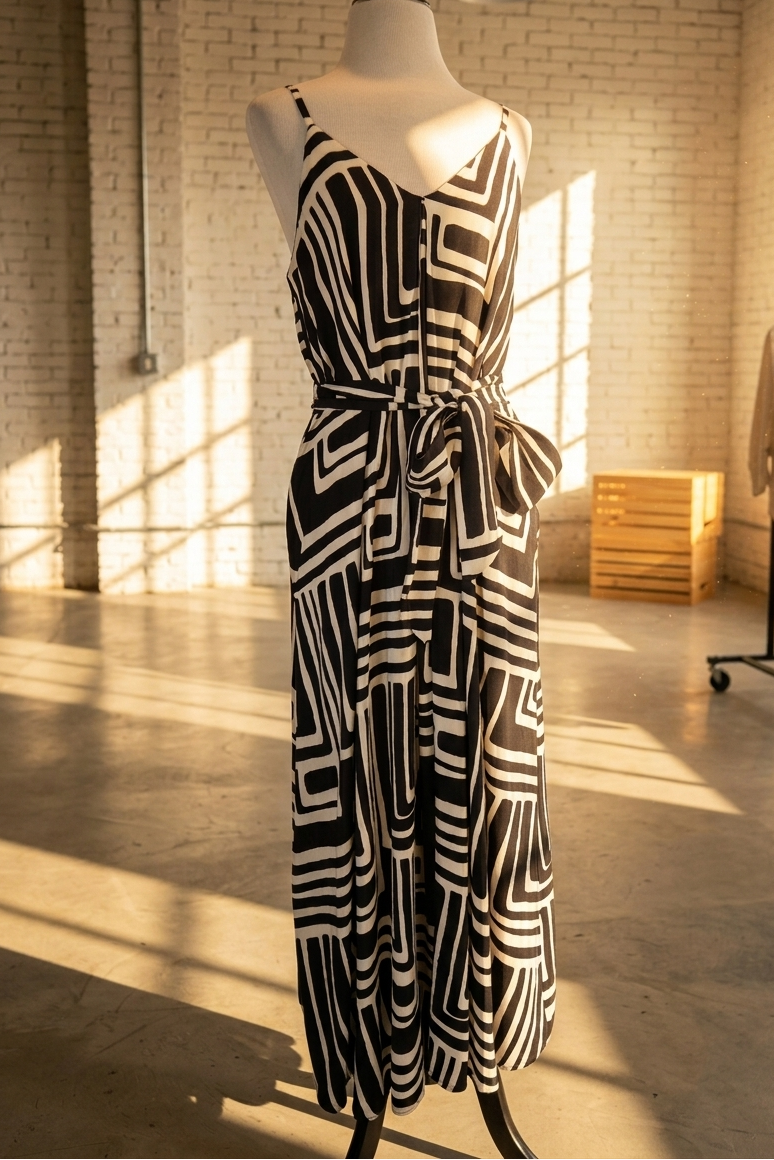 Runaway Flared Maxi Dress