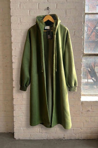 Long Lounge Hoodie Coat