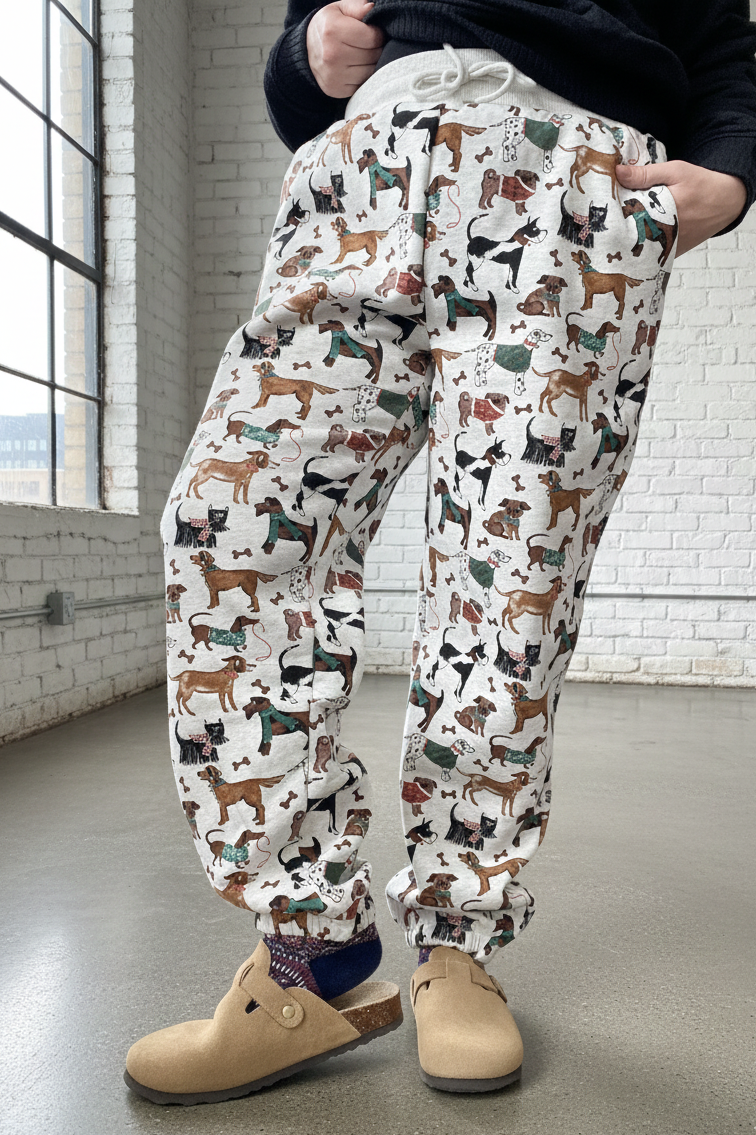Final Sale - Dogs Jogger Sweatpants