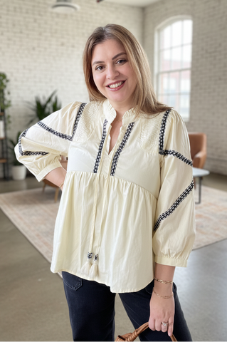 Luxe Rib Half Zip Sweatshirt