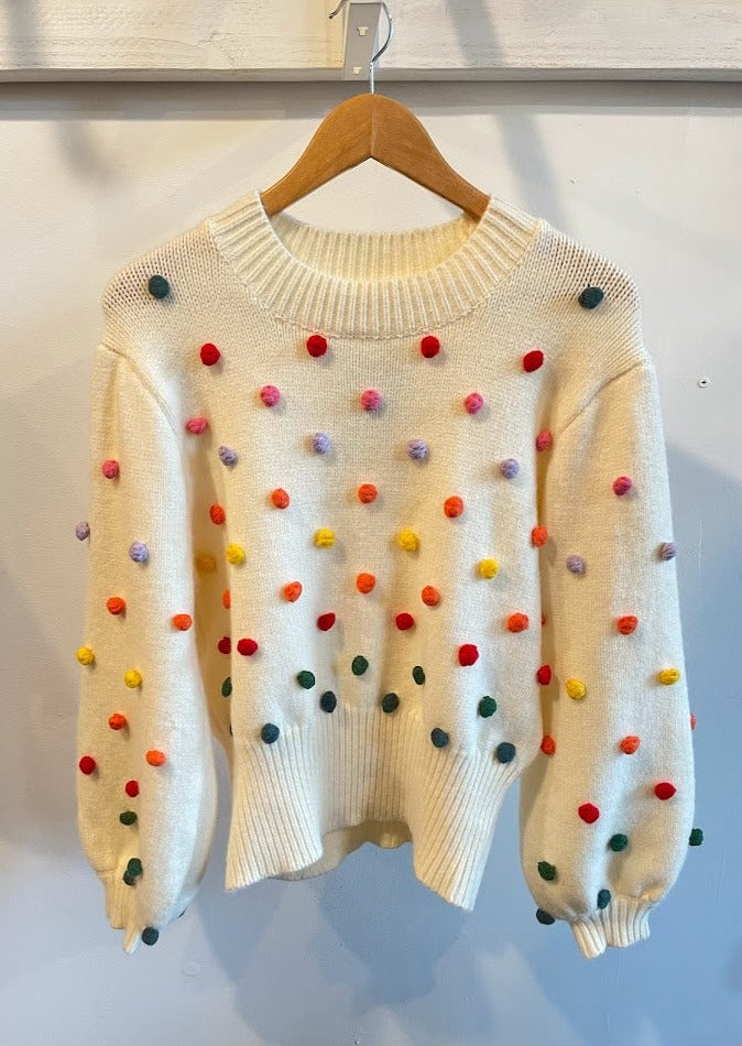 Pom Pom Sweater
