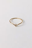 CZ Chevron Ring by Layer the Love