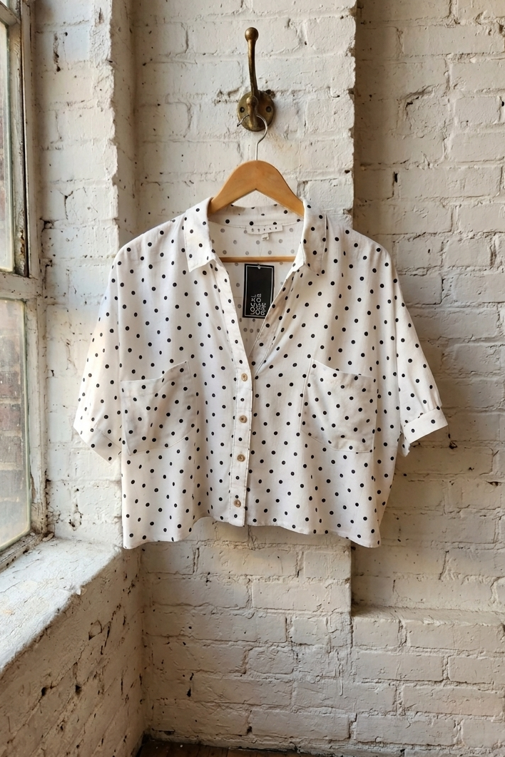 Dot Short Sleeve Shirt