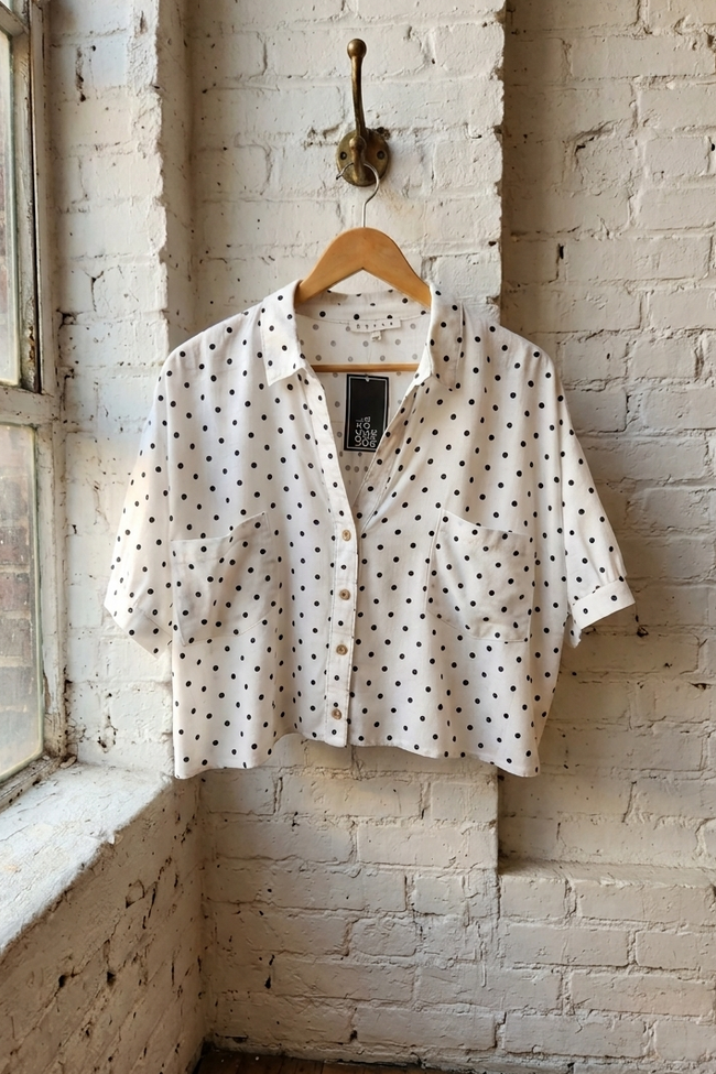 Dot Short Sleeve Shirt