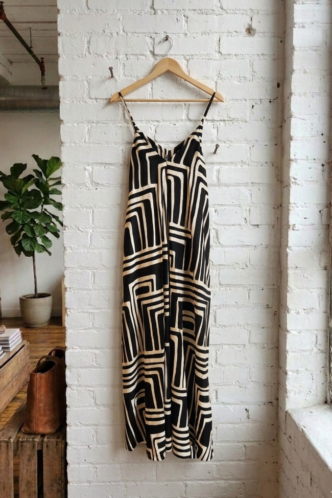 Runaway Flared Maxi Dress