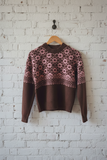 Geo Star Pattern Sweater