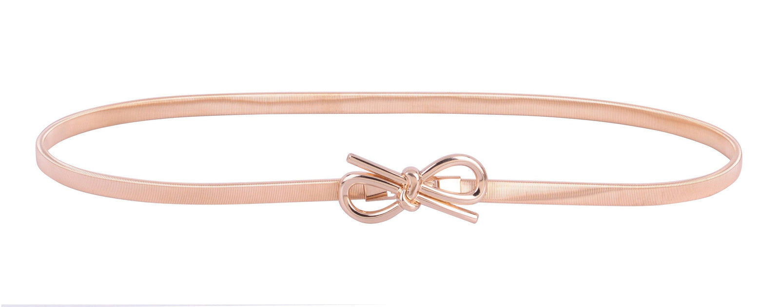 Gold Stretch Mini Bow Belt