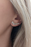 Blake Marquise Ear Climber by Layer the Love
