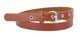 Final Sale - Skinny Grommet Leather Belt