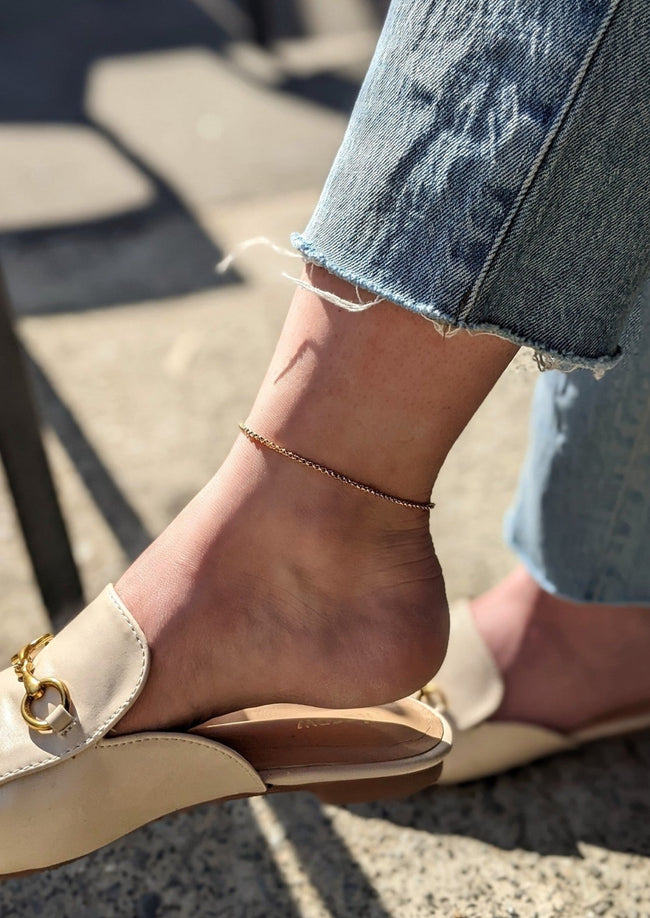 Soho Chain Anklet by Layer the Love