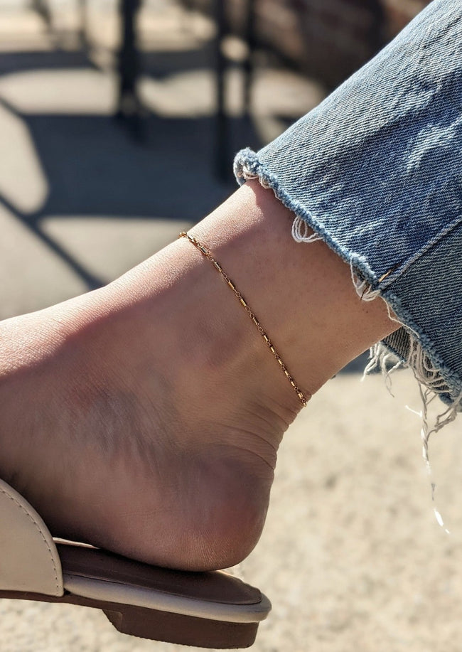 Nolita Chain Anklet by Layer the Love