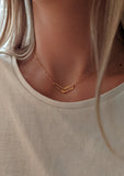 Duet Link Necklace by Layer the Love