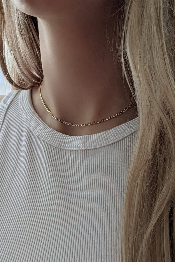 Serena Chain Necklace by Layer the Love