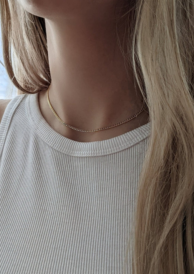 Serena Chain Necklace by Layer the Love