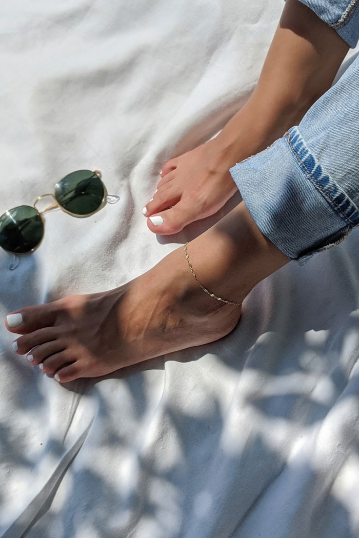 Lace Chain Anklet by Layer the Love