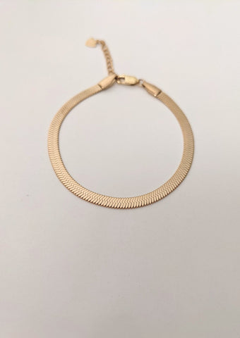 Girlfriend Paperclip Chain Bracelet by Layer the Love