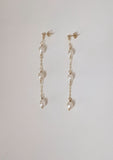 Margo Pearl Drop Earrings by Layer the Love