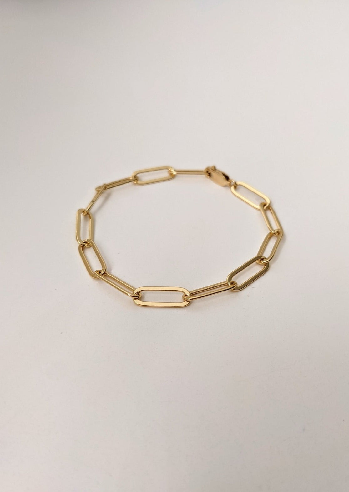 Boyfriend Paperclip Chain Bracelet by Layer the Love
