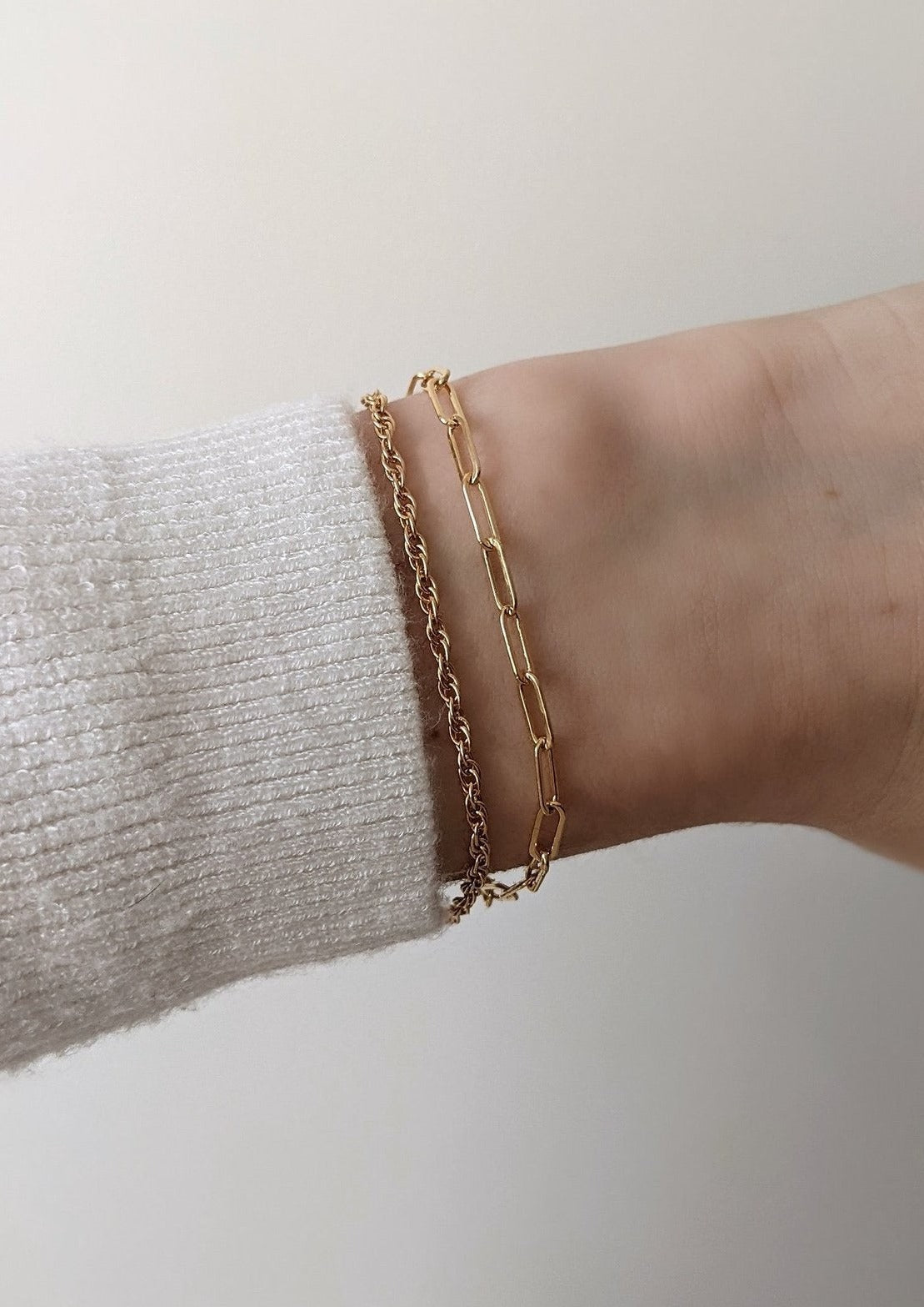 Whitney Chain Bracelet by Layer the Love