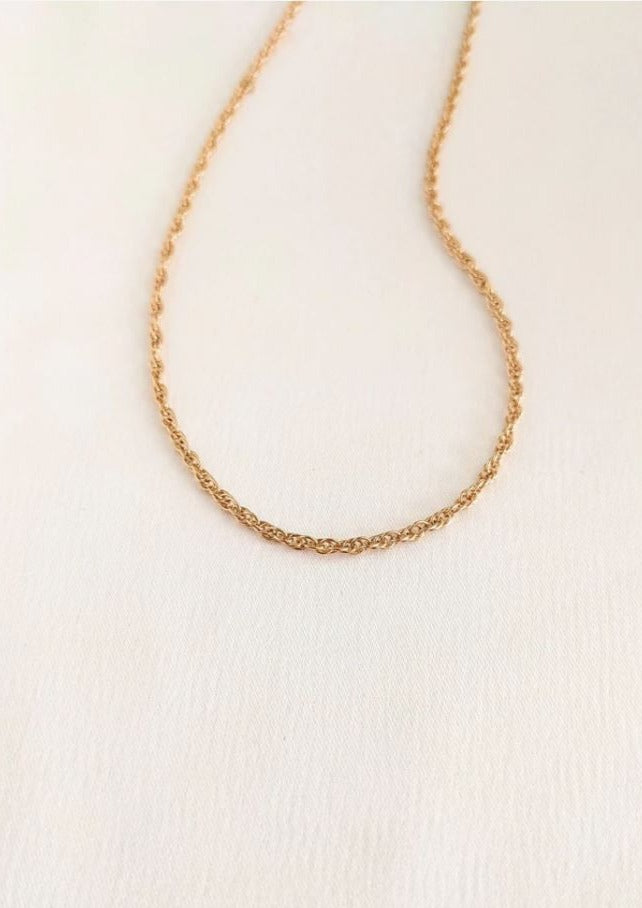 Gold Whitney Chain Necklace by Layer the Love