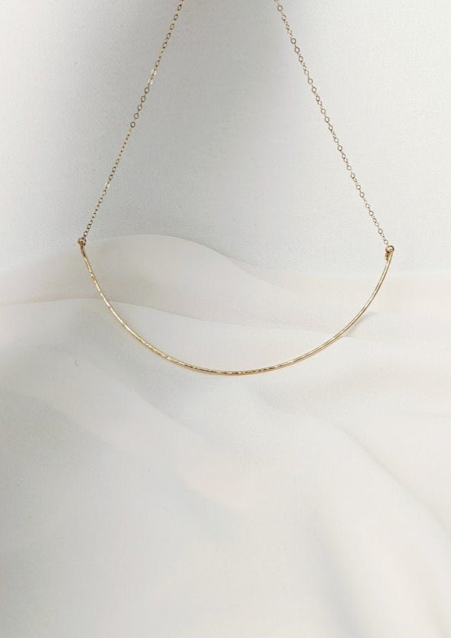 Gold Collar Necklace by Layer the Love