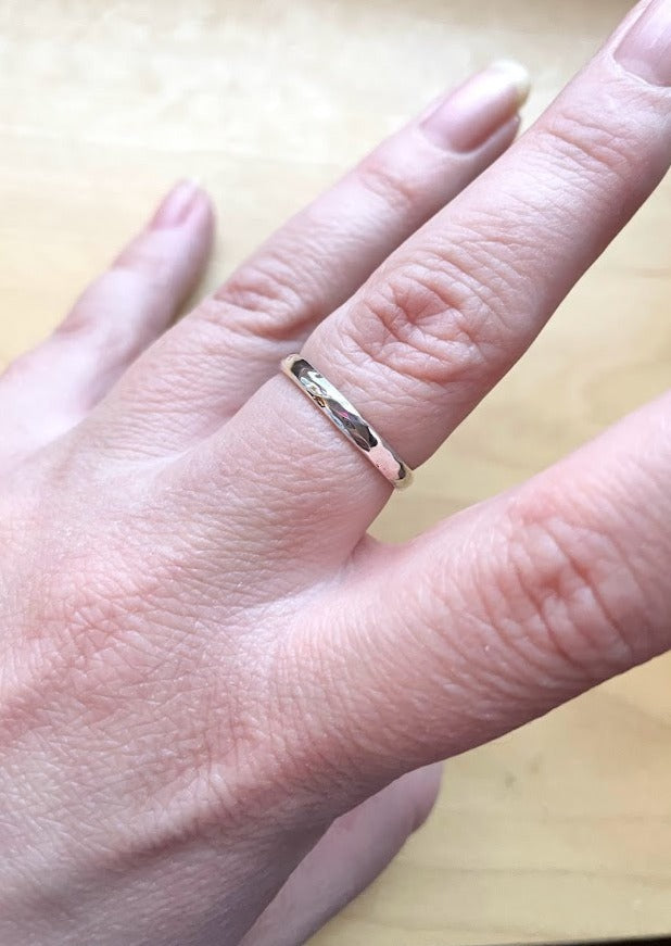 Sterling Silver Bold Band Ring