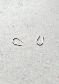 Horseshoe Huggie Earrings