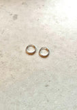 Tiny Sterling Silver Hoops